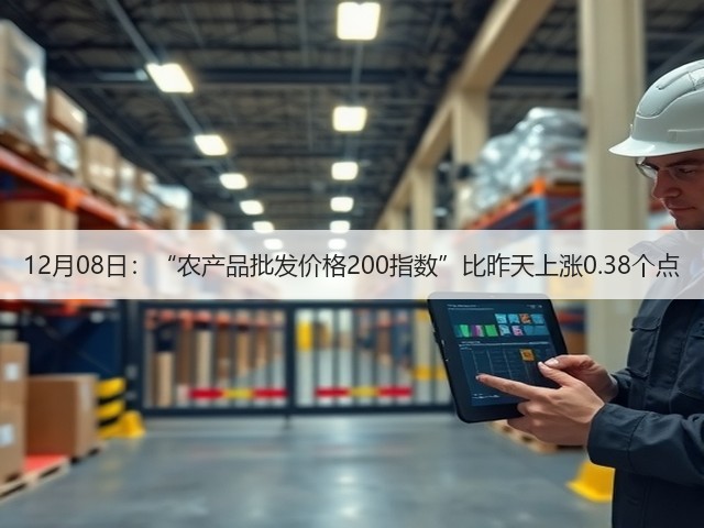 12月08日:“农产品批发价格200指数”比昨天上涨0.38个点(图3) 12月08日:“农产品批发价格200指数”比昨天上涨0.38个点(图3)