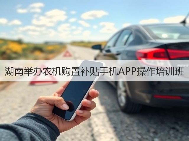 湖南举办农机购置补贴手机APP操作培训班(图2) 湖南举办农机购置补贴手机APP操作培训班(图2)
