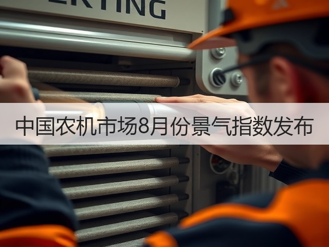 中国农机市场8月份景气指数发布(图1)