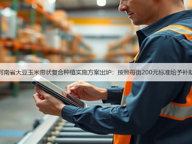 河南省大豆玉米带状复合种植实施方案出炉：按照每亩200元标准给予补助(图3)