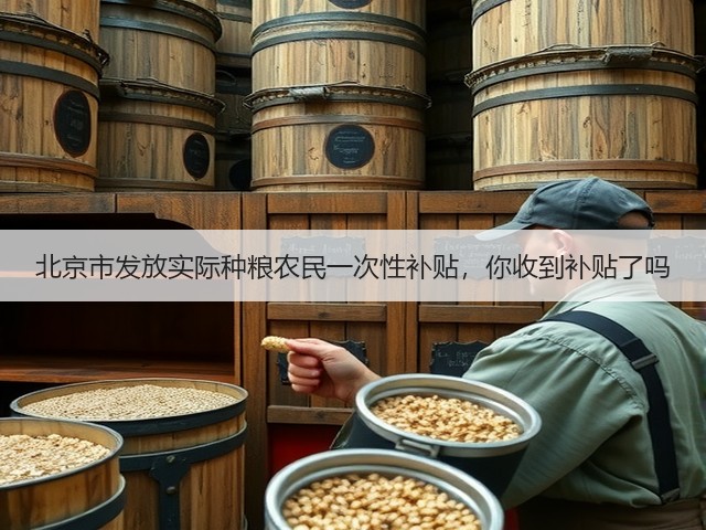 北京市发放实际种粮农民一次性补贴,你收到补贴了吗(图2) 北京市发放实际种粮农民一次性补贴,你收到补贴了吗(图2)