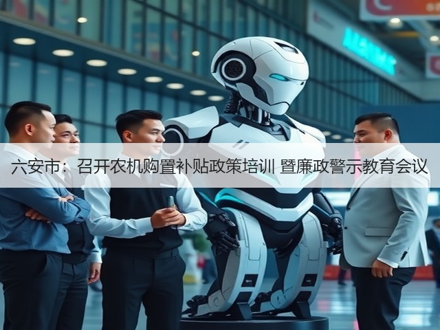 六安市：召开农机购置补贴政策培训 暨廉政警示教育会议(图2)