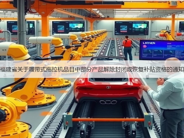 福建省关于履带式拖拉机品目中部分产品解除封闭或恢复补贴资格的通知(图2) 福建省关于履带式拖拉机品目中部分产品解除封闭或恢复补贴资格的通知(图2)