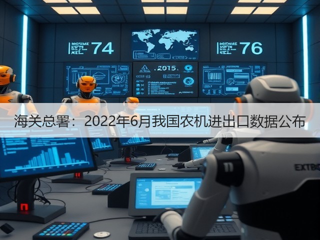 海关总署:2022年6月我国农机进出口数据公布(图2) 海关总署:2022年6月我国农机进出口数据公布(图2)