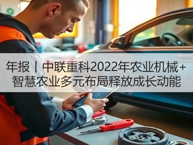年报丨中联重科2022年农业机械+ 智慧农业多元布局释放成长动能(图2) 年报丨中联重科2022年农业机械+ 智慧农业多元布局释放成长动能(图2)