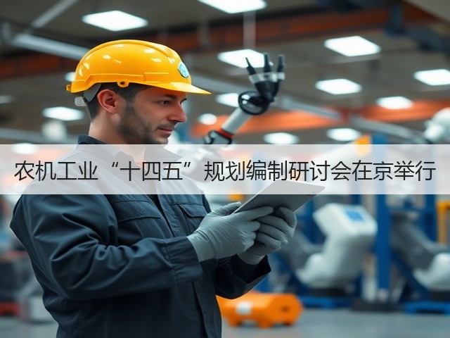 农机工业“十四五”规划编制研讨会在京举行(图1) 农机工业“十四五”规划编制研讨会在京举行(图1)