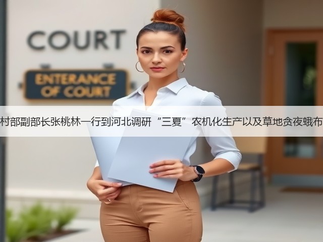 农业农村部副部长张桃林一行到河北调研“三夏”农机化生产以及草地贪夜蛾布防工作(图1) 农业农村部副部长张桃林一行到河北调研“三夏”农机化生产以及草地贪夜蛾布防工作(图1)