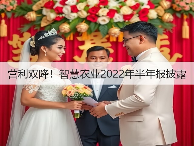 营利双降!智慧农业2022年半年报披露(图2) 营利双降!智慧农业2022年半年报披露(图2)