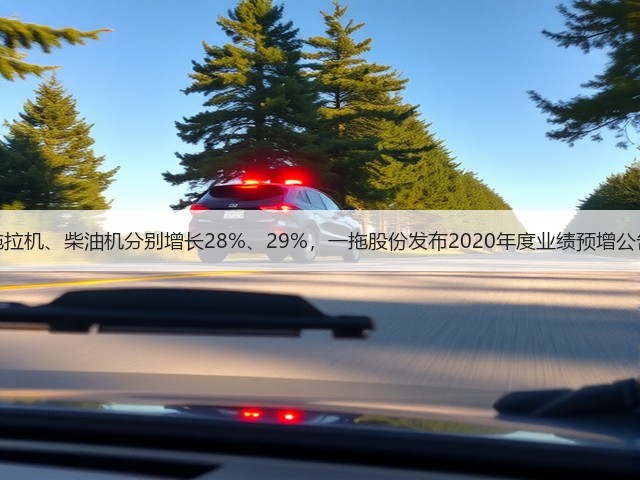 拖拉机、柴油机分别增长28%、29%,一拖股份发布2020年度业绩预增公告(图1) 拖拉机、柴油机分别增长28%、29%,一拖股份发布2020年度业绩预增公告(图1)