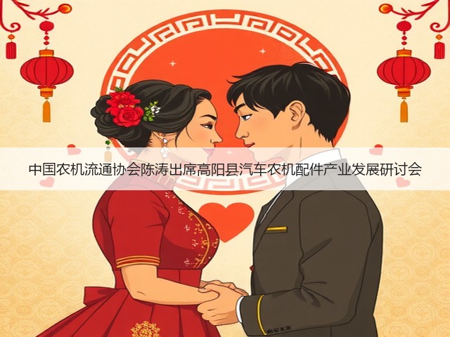 中国农机流通协会陈涛出席高阳县汽车农机配件产业发展研讨会(图3) 中国农机流通协会陈涛出席高阳县汽车农机配件产业发展研讨会(图3)