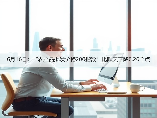 6月16日:“农产品批发价格200指数”比昨天下降0.26个点(图3) 6月16日:“农产品批发价格200指数”比昨天下降0.26个点(图3)
