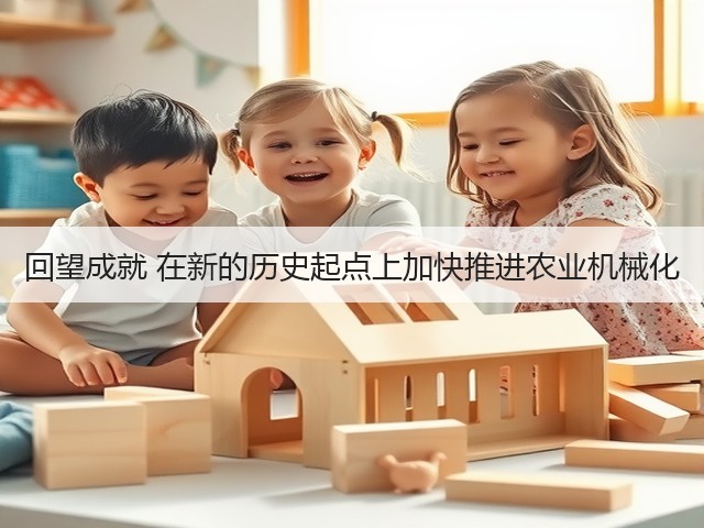回望成就 在新的历史起点上加快推进农业机械化(图1)