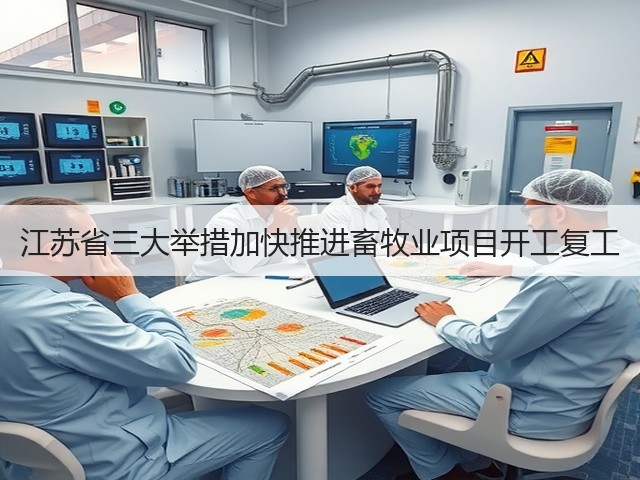 江苏省三大举措加快推进畜牧业项目开工复工(图3) 江苏省三大举措加快推进畜牧业项目开工复工(图3)