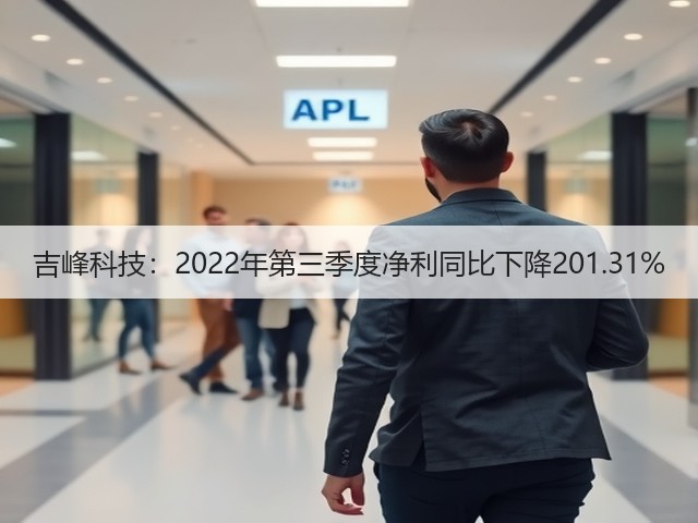 吉峰科技：2022年第三季度净利同比下降201.31%(图2)