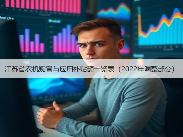 江苏省农机购置与应用补贴额一览表(2022年调整部分)(图1) 江苏省农机购置与应用补贴额一览表(2022年调整部分)(图1)