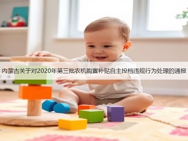 内蒙古关于对2020年第三批农机购置补贴自主投档违规行为处理的通报(图2) 内蒙古关于对2020年第三批农机购置补贴自主投档违规行为处理的通报(图2)
