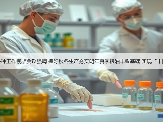 农业农村部召开全国秋冬种工作视频会议强调 抓好秋冬生产夯实明年夏季粮油丰收基础 实现“十四五”农业生产良好开局(图1) 农业农村部召开全国秋冬种工作视频会议强调 抓好秋冬生产夯实明年夏季粮油丰收基础 实现“十四五”农业生产良好开局(图1)