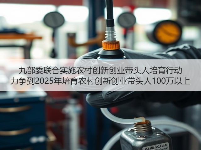 九部委联合实施农村创新创业带头人培育行动 力争到2025年培育农村创新创业带头人100万以上(图3) 九部委联合实施农村创新创业带头人培育行动 力争到2025年培育农村创新创业带头人100万以上(图3)