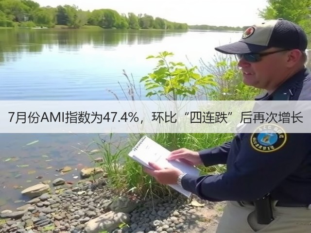 7月份AMI指数为47.4%，环比“四连跌”后再次增长(图1)