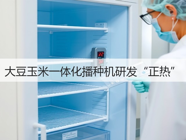 大豆玉米一体化播种机研发“正热”(图1)