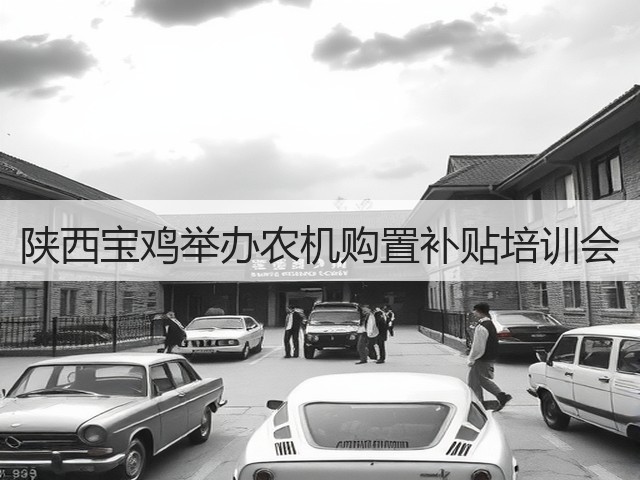 陕西宝鸡举办农机购置补贴培训会(图1) 陕西宝鸡举办农机购置补贴培训会(图1)