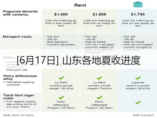 [6月17日] 山东各地夏收进度(图2)