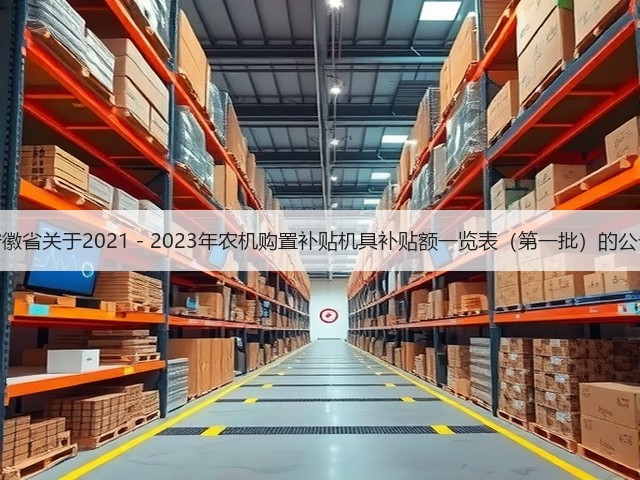 安徽省关于2021-2023年农机购置补贴机具补贴额一览表(第一批)的公告(图3) 安徽省关于2021-2023年农机购置补贴机具补贴额一览表(第一批)的公告(图3)