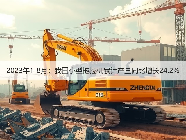 2023年1-8月:我国小型拖拉机累计产量同比增长24.2%(图3) 2023年1-8月:我国小型拖拉机累计产量同比增长24.2%(图3)