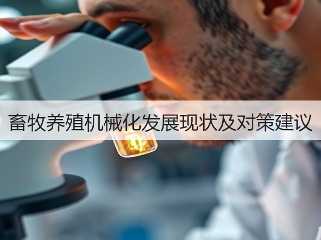 畜牧养殖机械化发展现状及对策建议(图1) 畜牧养殖机械化发展现状及对策建议(图1)