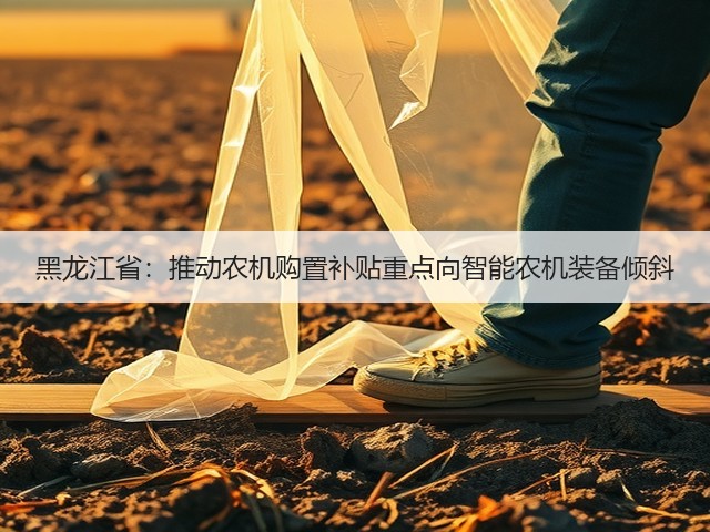 黑龙江省:推动农机购置补贴重点向智能农机装备倾斜(图2) 黑龙江省:推动农机购置补贴重点向智能农机装备倾斜(图2)