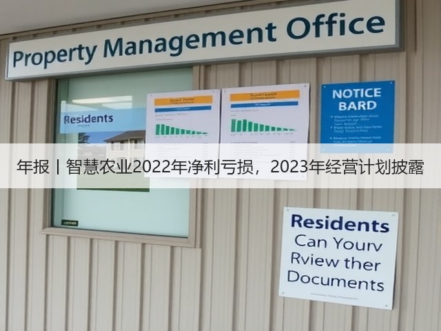 年报丨智慧农业2022年净利亏损，2023年经营计划披露(图3)