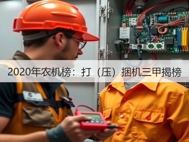 2020年农机榜:打(压)捆机三甲揭榜(图3) 2020年农机榜:打(压)捆机三甲揭榜(图3)