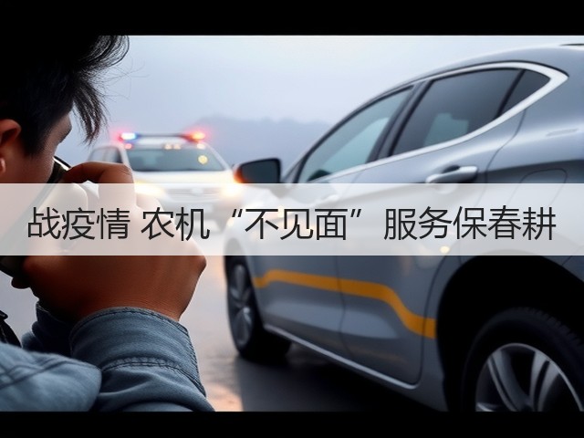 战疫情 农机“不见面”服务保春耕(图2) 战疫情 农机“不见面”服务保春耕(图2)