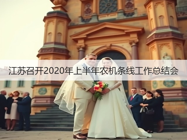 江苏召开2020年上半年农机条线工作总结会(图1) 江苏召开2020年上半年农机条线工作总结会(图1)