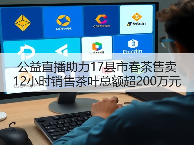 公益直播助力17县市春茶售卖 12小时销售茶叶总额超200万元(图2) 公益直播助力17县市春茶售卖 12小时销售茶叶总额超200万元(图2)