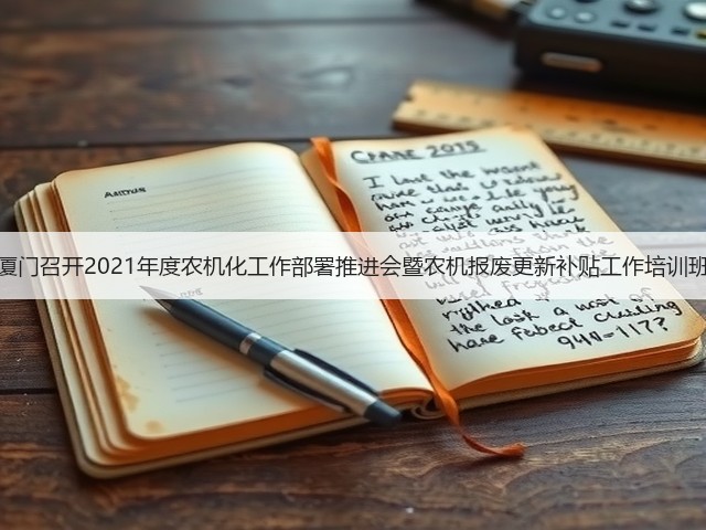 厦门召开2021年度农机化工作部署推进会暨农机报废更新补贴工作培训班(图2) 厦门召开2021年度农机化工作部署推进会暨农机报废更新补贴工作培训班(图2)