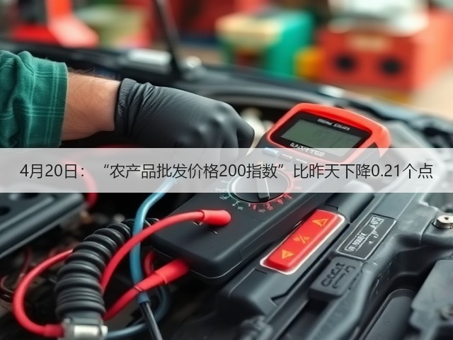 4月20日:“农产品批发价格200指数”比昨天下降0.21个点(图3) 4月20日:“农产品批发价格200指数”比昨天下降0.21个点(图3)