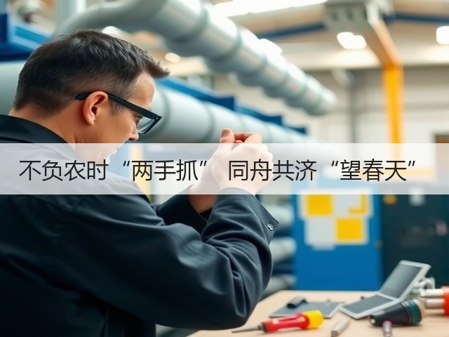 不负农时“两手抓” 同舟共济“望春天”(图2)