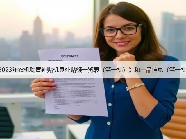 厦门市2021-2023年农机购置补贴机具补贴额一览表(第一批)》和产品信息(第一批)公示的通知(图2) 厦门市2021-2023年农机购置补贴机具补贴额一览表(第一批)》和产品信息(第一批)公示的通知(图2)
