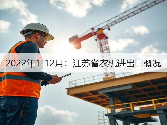 2022年1-12月:江苏省农机进出口概况(图1) 2022年1-12月:江苏省农机进出口概况(图1)