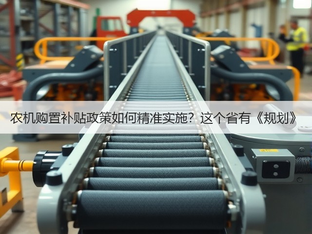 农机购置补贴政策如何精准实施？这个省有《规划》(图1)