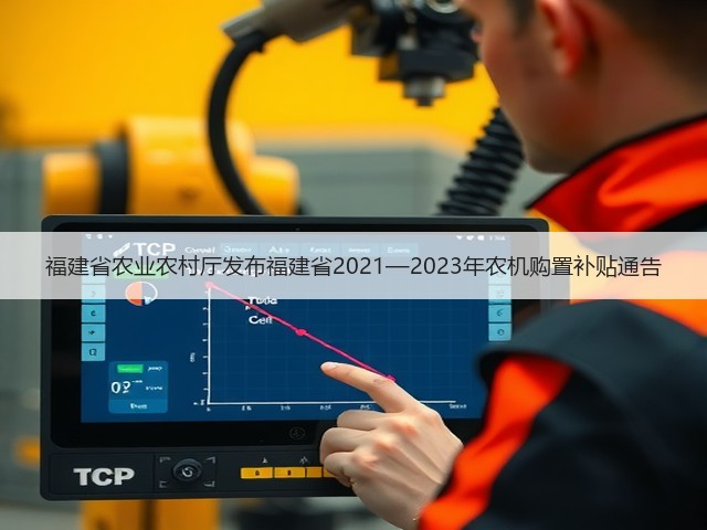 福建省农业农村厅发布福建省2021—2023年农机购置补贴通告(图1)