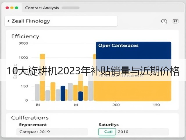 10大旋耕机2023年补贴销量与近期价格(图1) 10大旋耕机2023年补贴销量与近期价格(图1)