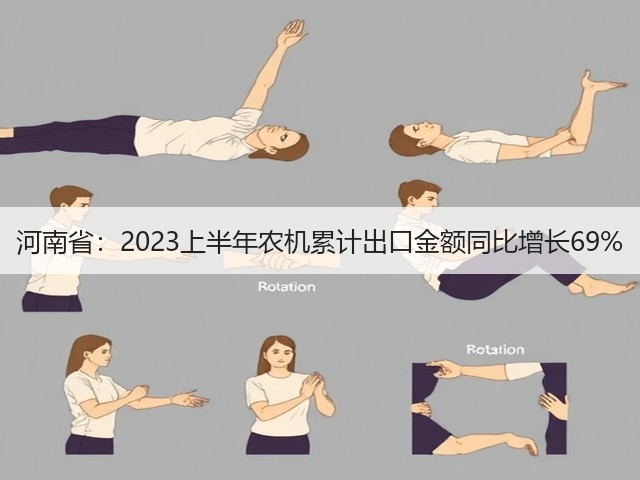 河南省：2023上半年农机累计出口金额同比增长69%(图3)