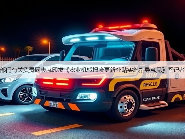 三部门有关负责同志就印发《农业机械报废更新补贴实施指导意见》答记者问(图2) 三部门有关负责同志就印发《农业机械报废更新补贴实施指导意见》答记者问(图2)