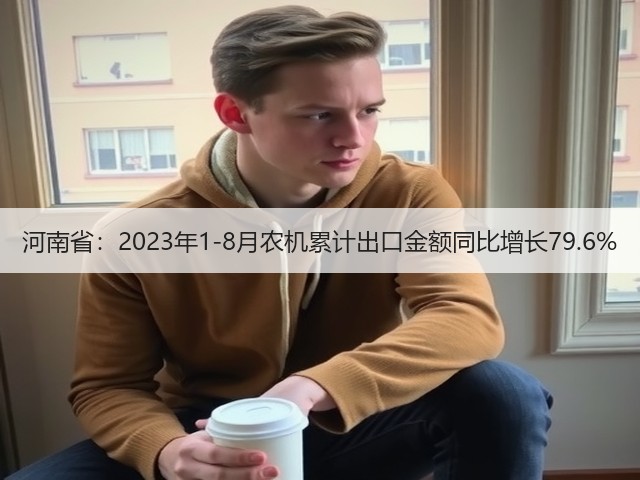 河南省:2023年1-8月农机累计出口金额同比增长79.6%(图3) 河南省:2023年1-8月农机累计出口金额同比增长79.6%(图3)
