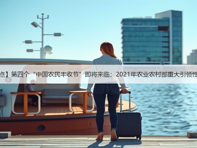 【一周看点】第四个“中国农民丰收节”即将来临;2021年农业农村部重大引领性技术发布(图2) 【一周看点】第四个“中国农民丰收节”即将来临;2021年农业农村部重大引领性技术发布(图2)