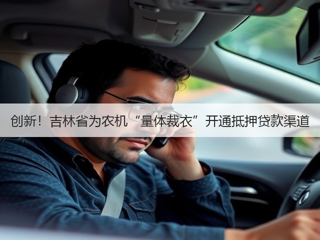 创新!吉林省为农机“量体裁衣”开通抵押贷款渠道(图2) 创新!吉林省为农机“量体裁衣”开通抵押贷款渠道(图2)