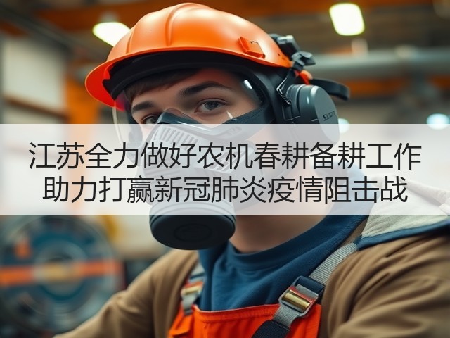 江苏全力做好农机春耕备耕工作 助力打赢新冠肺炎疫情阻击战(图2) 江苏全力做好农机春耕备耕工作 助力打赢新冠肺炎疫情阻击战(图2)