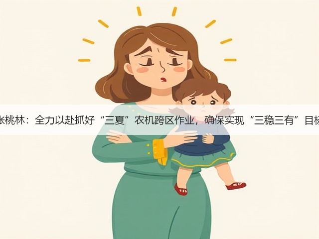 张桃林：全力以赴抓好“三夏”农机跨区作业，确保实现“三稳三有”目标(图1)